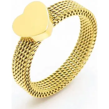 Prsten Dámský prsten z chirurgické oceli URTE Velikost: 54