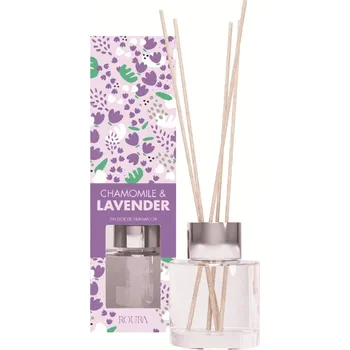 Tyčinkový aroma difuzér ROURA Chamomile & Lavender Vonný difuzér, 50 ml
