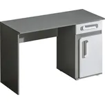 Max-i Psací stůl do dětského pokoje ARCELIO 9 | antracit / bílá