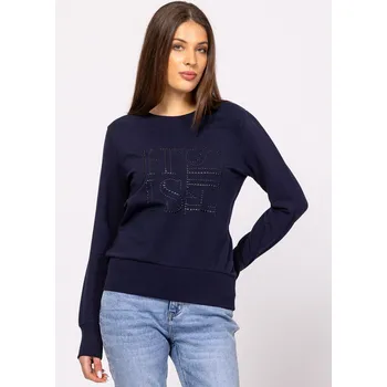 Dámská mikina Heavy Tools dámská mikina s aplikací Dambia tmavě modrá Velikost: XXL