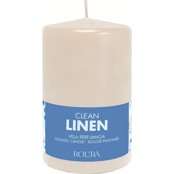 Svíčka ROURA Clean Linen Vonná svíčka, 204 g
