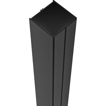 Sprchové dveře CERANO - Rozšiřovací profil pro sprchové dveře Porte L/P - černá - 30 mm