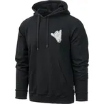 Mikina klokanka SHAKA ČERNÁ vel.XXL