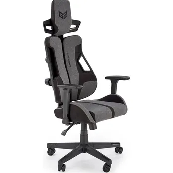 Křeslo Slevadoma Herní křeslo BARRON šedé / černé