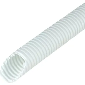 kabelová chránička Ohebná trubka Fränkische FBY-SL-CZ 16, průměr 21,2 mm, bílá