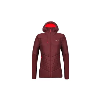 Salewa ORTLES HYBRID TWR W JACKET syrah 34; Červená bunda + DÁREK DLE VÝBĚRU!