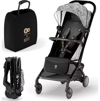 Kočárek Kinderkraft SELECT Sport Pilot 2 Bizuu Lunar Black 2025