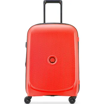 Kabinový kufr Delsey Belmont+ SLIM 55 cm 3861803-34 - oranžovočervený 33 l