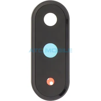 Náhradní díl pro mobilní telefon Sklíčko kamery Samsung Galaxy A36 5G (SM-A366B) s rámečkem černé, originální a zpět 4 Kč s ATC Clubem