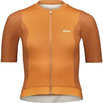 cyklistický dres POC Cyklistický dres s krátkým rukávem - W'S CADENCE - hnědá L