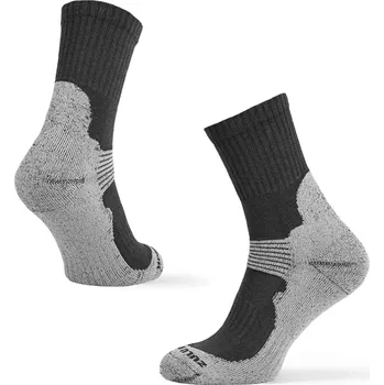 Pánské ponožky Ponožky Zulu Merino Allseason Velikost ponožek: 39-42 / Barva: šedá/hnědá