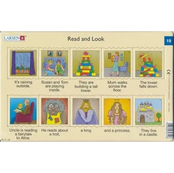 Puzzle Puzzle Larsen - Angličtina - krátký text 19