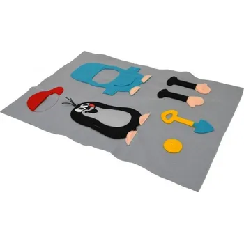 Hračka pro nejmenší Vystřihovací sada Krteček 15cm