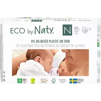 Plenkové kalhoty Eco by Naty Dětské pleny - velikost N - do 4,5 kg (25 ks)