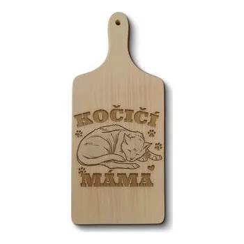 Kuchyňský nůž Prkénko Kočičí máma