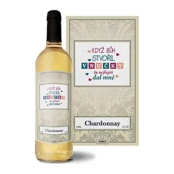Víno Bílé víno Když Bůh stvořil vnučky: 0,75 l