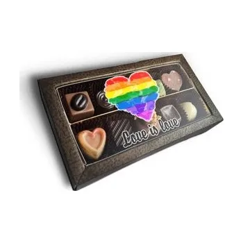 Bonboniéra Pralinky Love is Love: 10 ks pralinek