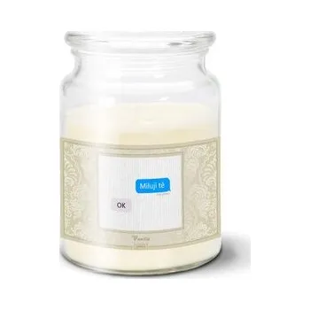 Svíčka Svíčka Miluji tě, OK: 500 g