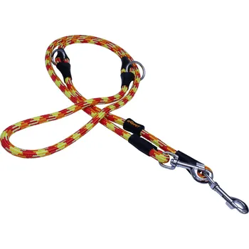 Vodítko pro psa BAFPET Lanové přepínací vodítko ALPINE Barva: Červená, Rozměr: 12mm x 240cm 15315