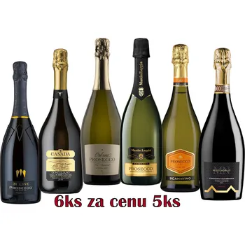 Degustační sada Prosecco - Extra Dry 0,75L