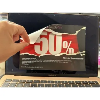 Laminovací fólie SymbioFlex MicroSuction potisknutelná fólie 320x460 mm pro HP Indigo, bílá