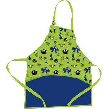 Dětská zástěra Zástěrka na výtvarnou výchovu Stil Monsters