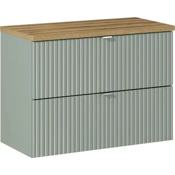 Koupelnový nábytek Comad LINE REED GREEN SET-LRG B OAK 80CM S