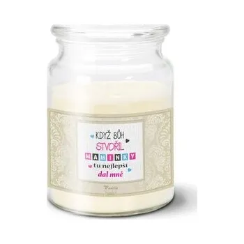 Svíčka Svíčka Když Bůh stvořil maminky: 500 g