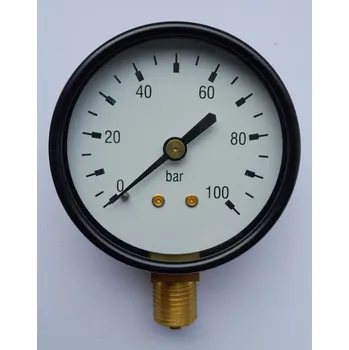 Manometr standardní pr. 63 mm, spodní G1/4, 0 - 100 bar