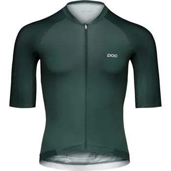 cyklistický dres POC Cyklistický dres s krátkým rukávem - PRISTINE - zelená 2XL