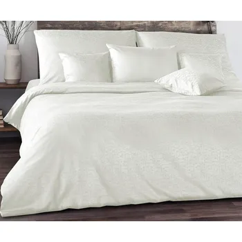 Povlečení Damaškové povlečení EXCELLENT 2x 70x90, 200x200 TENCEL Bamboo krémová