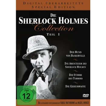 Sherlock Holmesova kolekce 1 (Pes baskervillský / Dobrodružství Sherlocka Holmese / Hlas teroru /