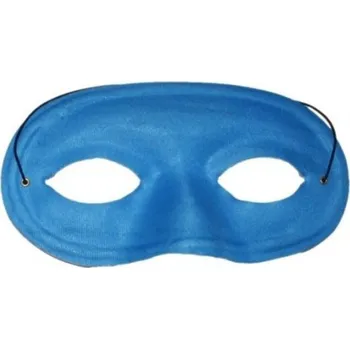 Karnevalová maska Škraboška maska látková modrá