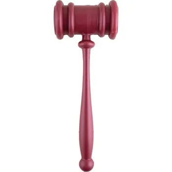 Karnevalový doplněk Soudcovské kladívko