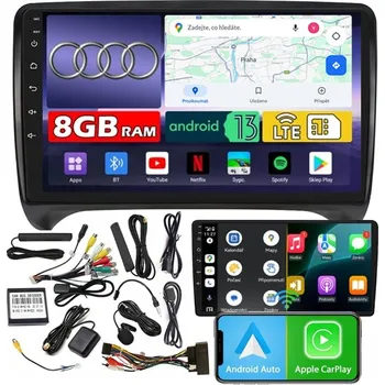 Auto Hi-Fi AUTORÁDIO NCS ZQ9 AUDI TT 8J 2006-2013 ANDROID NAVIGÁCIA 8GB LTE