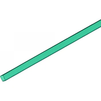 LED páska Profil 10x10mm, zelený, 2m