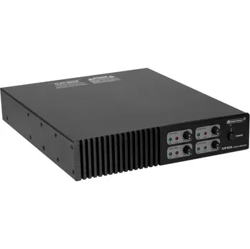 Hi-Fi Zesilovač OMNITRONIC DJP-604, výkonový zesilovač, 4x 150W