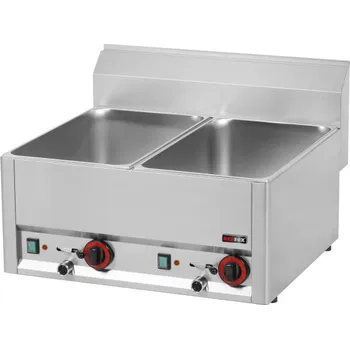 Sporák Vodní lázeň elektrická 2x GN 1/1 - 150 bez podestavby | REDFOX
