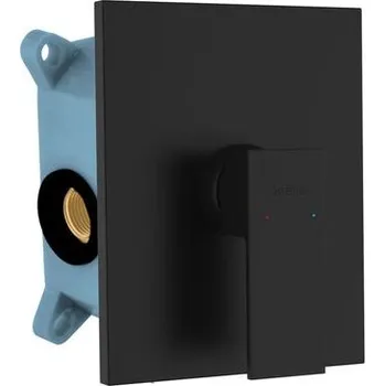 Vodovodní baterie kielle Arkas I Baterie pod omítku pro 1 spotřebič, s tělesem, matná černá