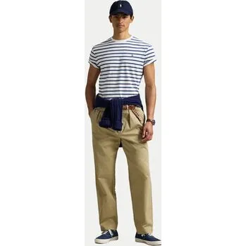 Polo Ralph Lauren T-Shirt 710938134008 Tmavomodrá Custom Slim Fit M