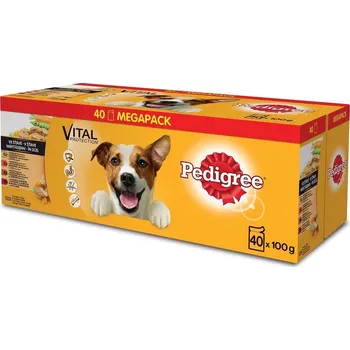 Krmivo pro psa Ped.100gx40ks kaps.adult ve šťávě