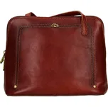 Kožená dámská crosbody kabelka Katana Frenita - hnědá