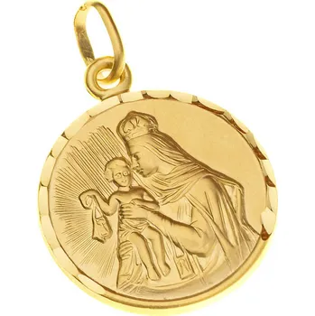 Přívěsek Argento 8A058 Zlatý přívěsek Škapulíř