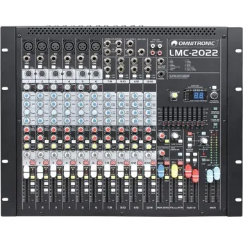 Hi-Fi komponenty Omnitronic LMC-2022FX USB Mixing console