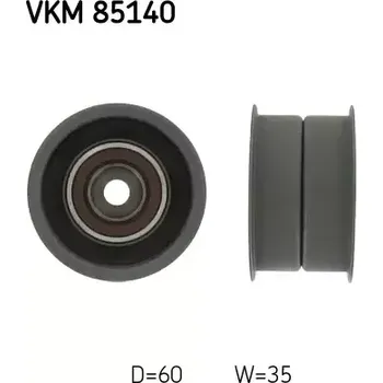 Rozvod motoru SKF Vratná/vodící kladka - ozubený řemen SK VKM85140