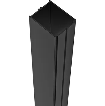 Sprchové dveře CERANO - Rozšiřovací profil pro sprchové dveře Volpe L/P - černá - 30 mm