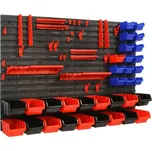 Nástěnný organizér na nářadí 115 x 78 cm 74 dílný M66631