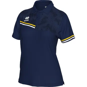 Dámská košile ERREA´ ERREA EDEN Dámská polokošile BARVA: tmavě modrá - žlutá - bílá, Velikost: XL Technická dámská polokošile z recyklovaného materiálu