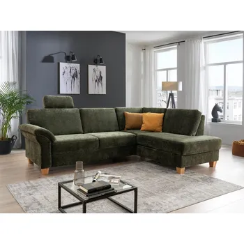 Sedací souprava Rohová sedací souprava rozkládací BORKUM Pravý roh