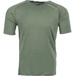EBERLESTOCK triko funkční LOCHSA 180 MERINO krátký rukáv LODEN ZELENÉ